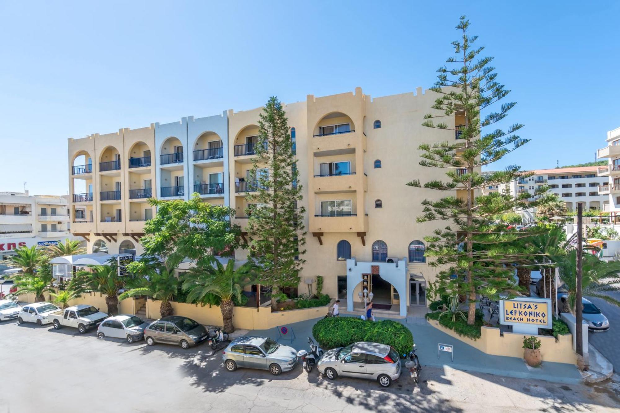 Aparthotel Lefkoniko Complex-Beach And Bay à Réthymnon Extérieur photo